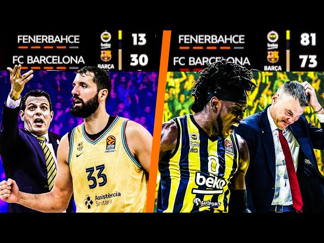 Fenerbahce Survive An Early -17 Scare vs Barcelona