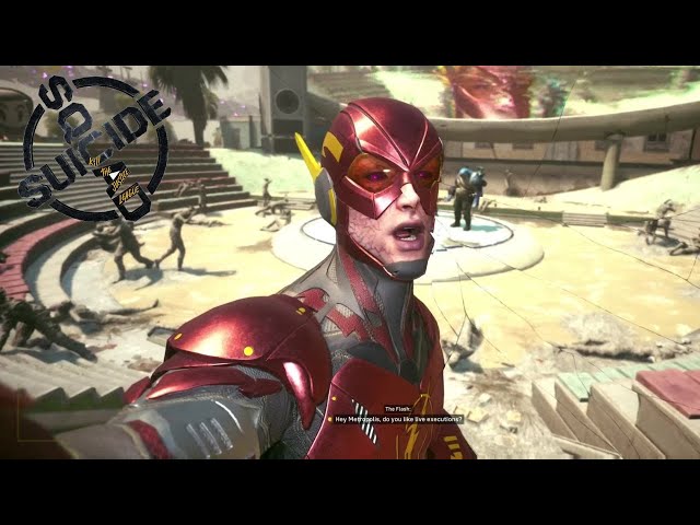 Suicide Squad Vs Flash in Suicide Squad Kill The Justice League