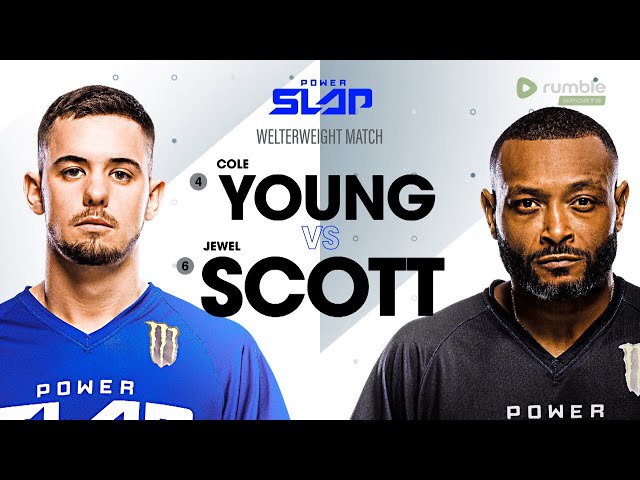 Cole Young vs Jewel Scott | Power Slap 4 Full Match