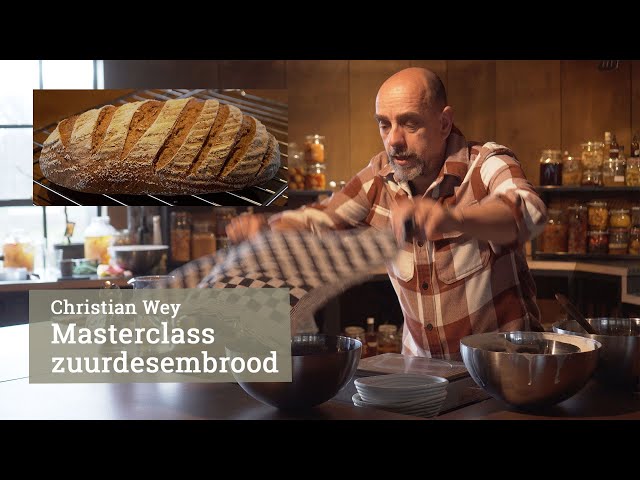Masterclass zuurdesembrood bakken door Christian Weij