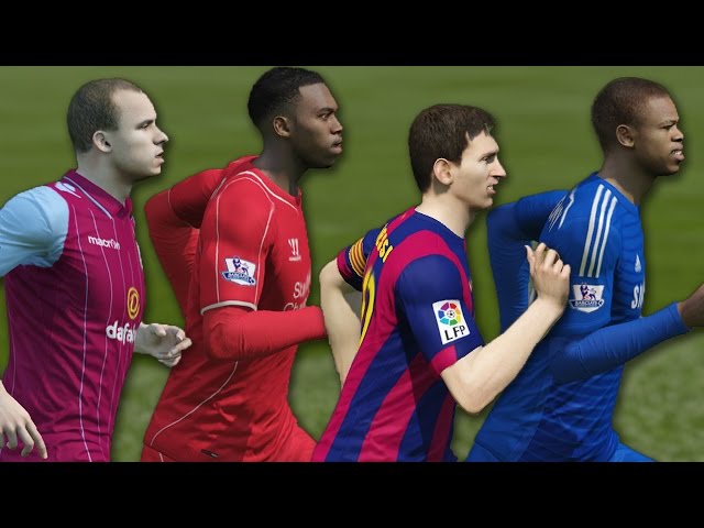Fastest Strikers in FIFA 15 | Speed Test
