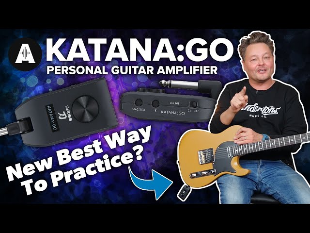 Boss KATANA:GO - Unrivalled Katana Sound in a Tiny Headphone Amp!
