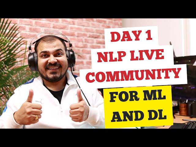 Live Day 1- Introduction And Roadmap To Natural Language Processing And Quiz-5000Inr Give Away