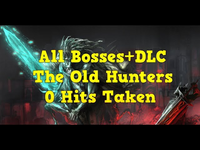 Bloodborne: Worlds First All Bosses+DLC 0 Hit Run