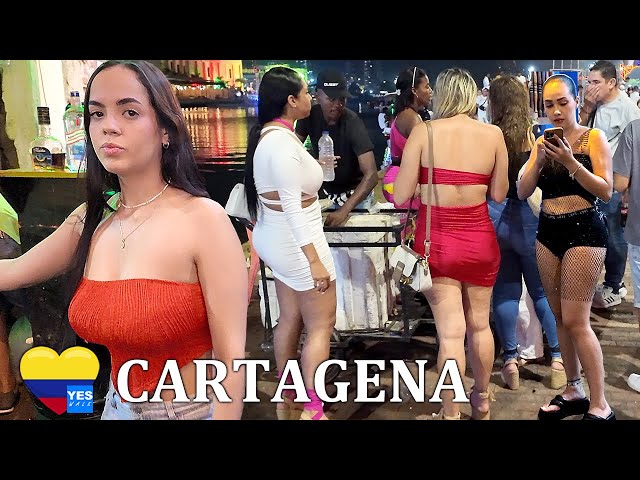🇨🇴 CARTAGENA NIGHTLIFE DISTRICT COLOMBIA 2024 [FULL TOUR]