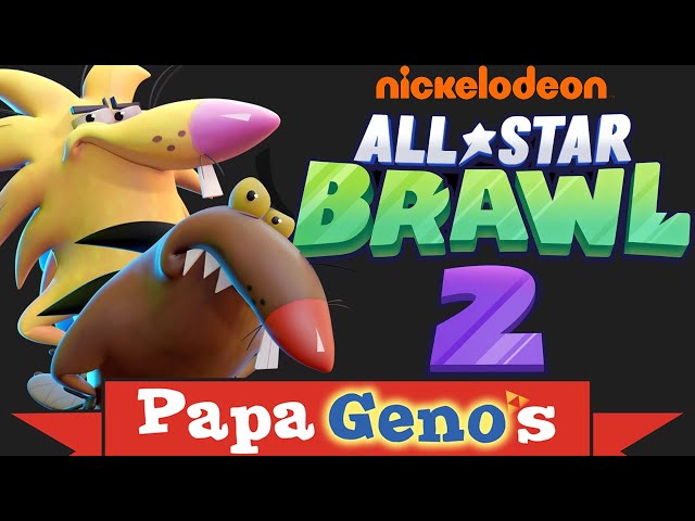 Angry Beavers Nickelodeon All-Star Brawl 2 REVEAL REACTION