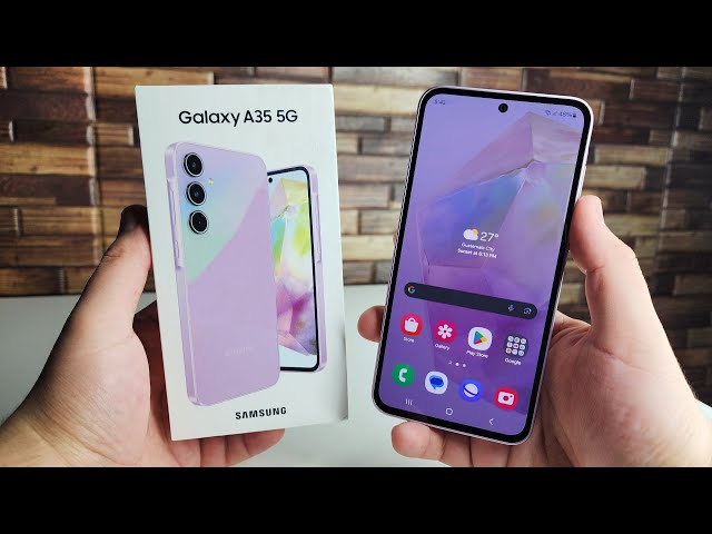 Samsung Galaxy A35 5G Unboxing & First Impressions!