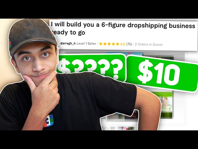 I Paid For A 6 Figure Dropshipping Business on Fiverr!