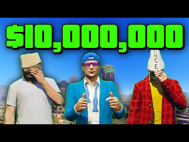 I Made $10,000,000 From the Criminal Mastermind Challenge in GTA Online