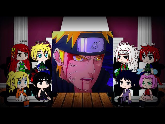 Naruto family react to op Naruto || neglected au || all parts || #reaction #naruto #gachaclub