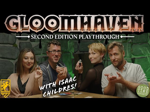 Gloomhaven 2nd Edition Play-through with Isaac Childres