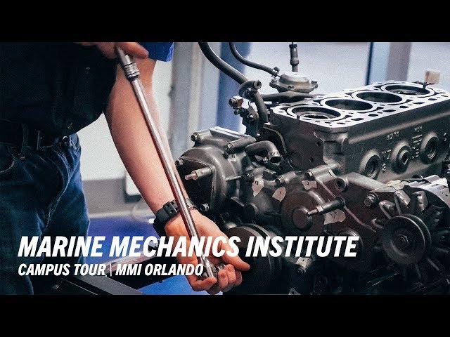 Take a Marine Lab Tour at MMI Orlando, FL, Marine Technician School - Marine Mechanics Institute