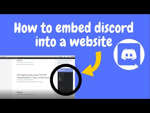 How to Embed Discord Server Widget into Website [ 2022 Step by Step ]