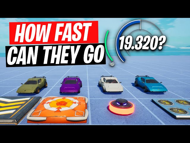 What's the FASTEST SPEED possible? [FORTNITE MYTHBUSTING]