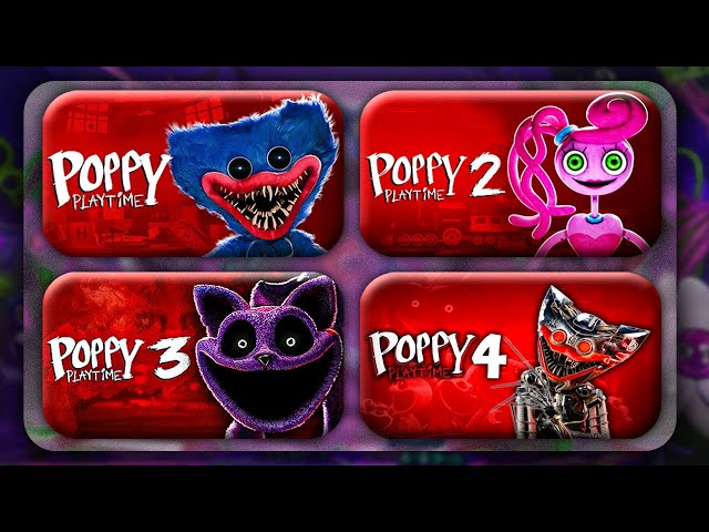 Poppy Playtime: Chapter 1, 2, 3 & 4 Mobile Full Gameplay Walkthrough | Poppy Playtime: 4 Gameplay