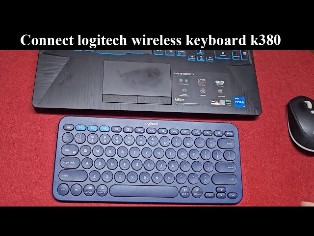 How to connect logitech wireless keyboard k380