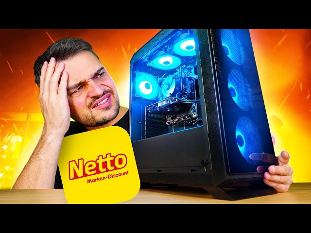 ABGEZOCKT!! Wir testen den "neuen" NETTO Gaming PC... #GamingSchrott