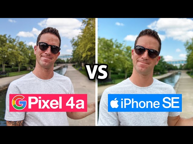 Pixel 4a vs iPhone SE 2: Camera Test Comparison!