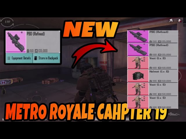 NEW WEAPON - TAKEN FROM THE ENEMY - PUBG METRO ROYALE CHAPTER 19
