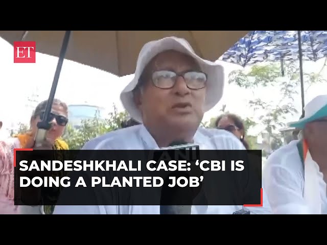 Sandeshkhali case: CBI is doing a planted job, accuses TMC leader Saugata Roy