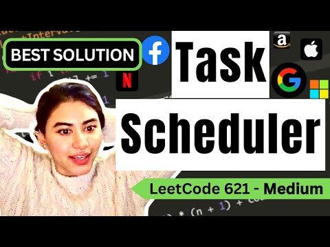 Task Scheduler - LeetCode 621 - Python [O(n) time and O(1) Space!]