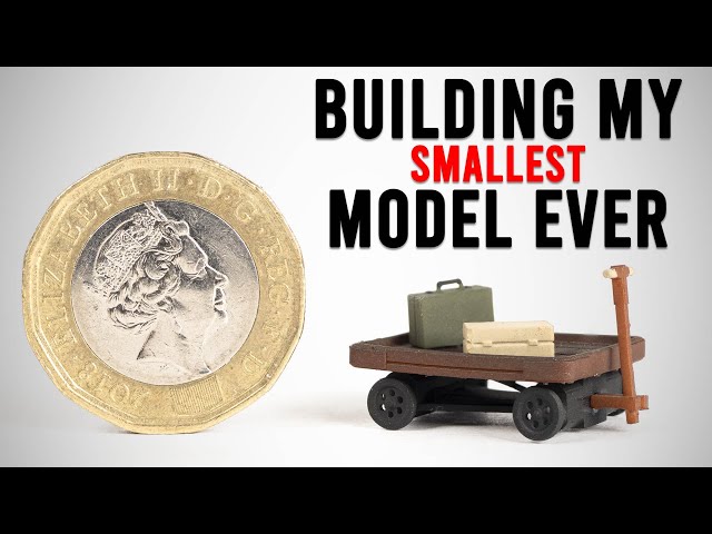The Smallest Model I've Ever Made | GWR Luggage Cart
