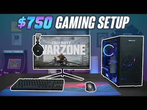$750 FULL Gaming Setup (PC, Monitor, Keyboard, Mouse, Headset)