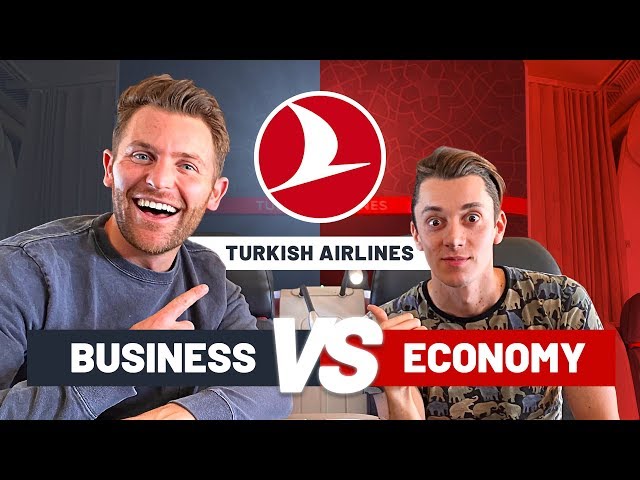 TURKISH AIRLINES SHOWDOWN: Business Class vs Economy | Istanbul - London