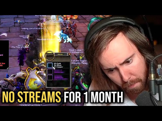 Asmongold Goes For WoW's Rarest Mount & Reveals His Future Plans