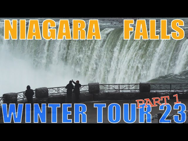 Visiting Niagara Falls Canada Winter l [Light Festival, Clifton Hill, Incline Railway, Table Rock]