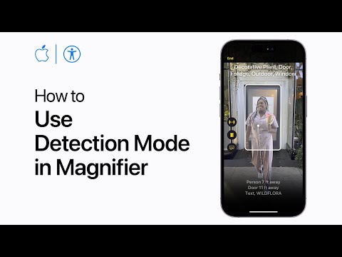 How to use Detection Mode in Magnifier on iPhone or iPad with LiDAR | Apple Support