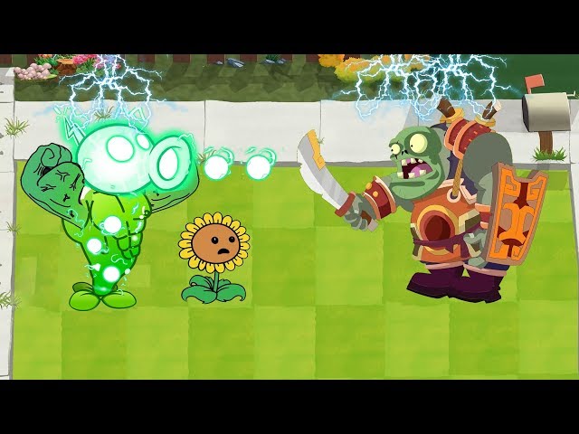 Plants Vs Zombies GW Animation - Episode 32 - Electric Peashooter vs KungFu Zomboss