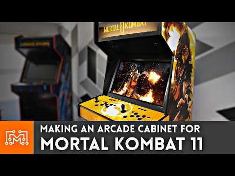 Making an Arcade Cabinet for Mortal Kombat 11 | I Like To Make Stuff