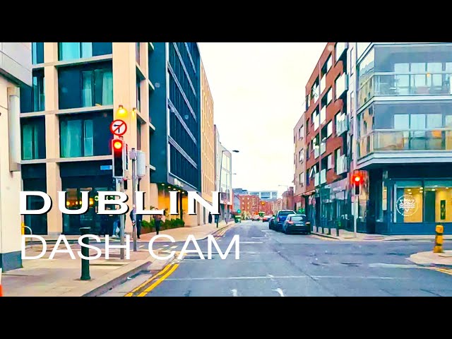 Dublin, Ireland. Driving from Stillorgan Rd to Prince's Street