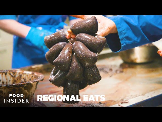 How Black Pudding Is Made In England | Regional Eats