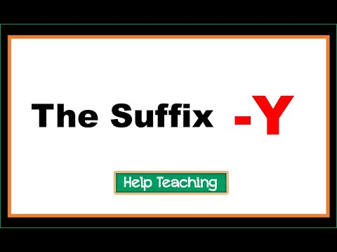 Prefix and Suffix Lessons