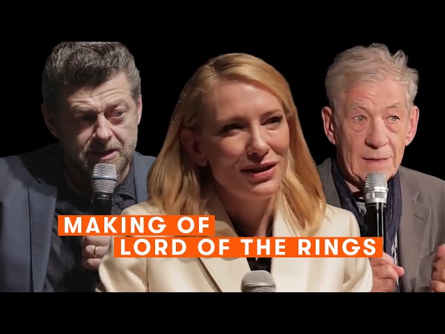 Ian McKellen, Cate Blanchett, Andy Serkis and Viggo Mortensen on Making Lord Of The Rings