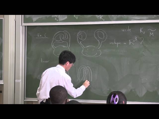 Topology & Geometry - LECTURE 06 Part 01/02 - by Dr Tadashi Tokieda