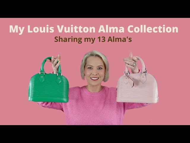 My Louis Vuitton Alma Collection- 13 Alma's!