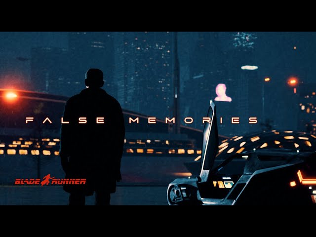 Blade Runner inspired calming Ambient music for study and sleep [cinematic]
