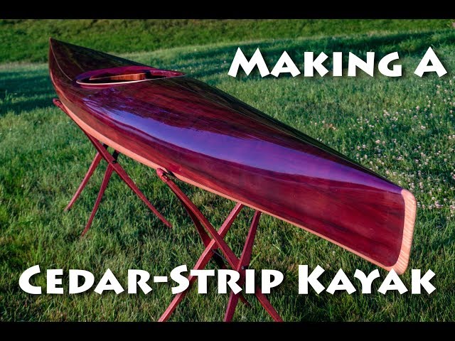 Making a Cedar Strip Kayak - microBootlegger Sport Build Overview