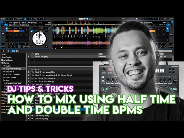 Easy Trick For Mixing Different Genres Using Half & Double Time BPMs