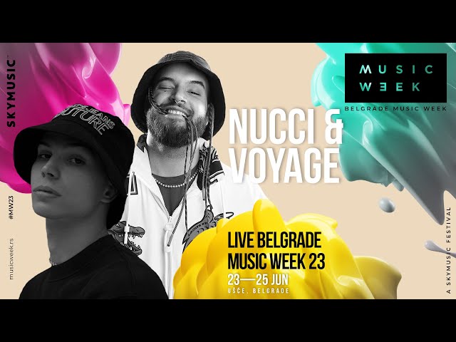 Nucci & Voyage - Live (Belgrade Music Week 23)