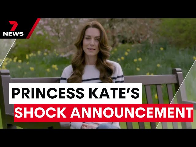The Princess of Wales shock announcement | 7 News Australia