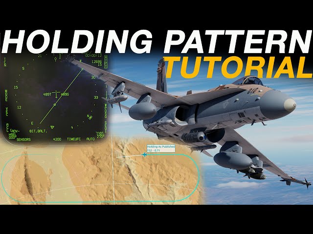 The Ultimate Guide to Flying a Holding Pattern in DCS World