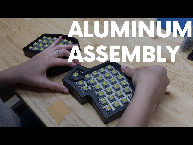Iris Aluminum Edition Case Build