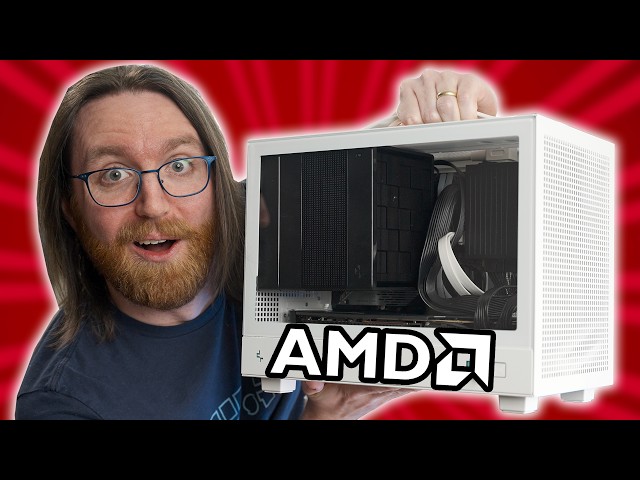 This ALL AMD ITX Gaming PC Is AWESOME!