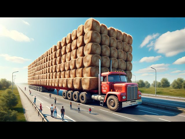 10 Amazing Bale Handling Machines You Must See To Believe!