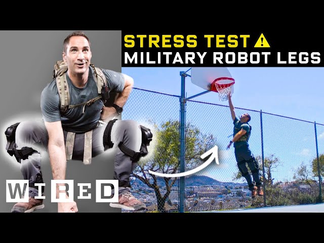 Stress Testing Real-Life Robot Legs | WIRED