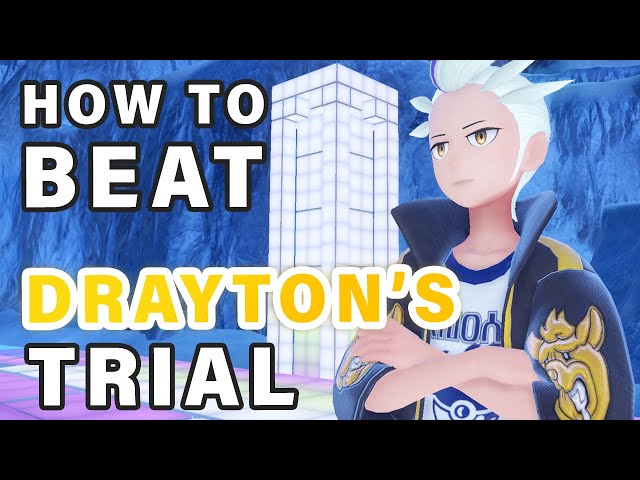 How to Beat Drayton's Trial | ONLY Indigo Pokemon ► Pokemon Indigo Disk DLC